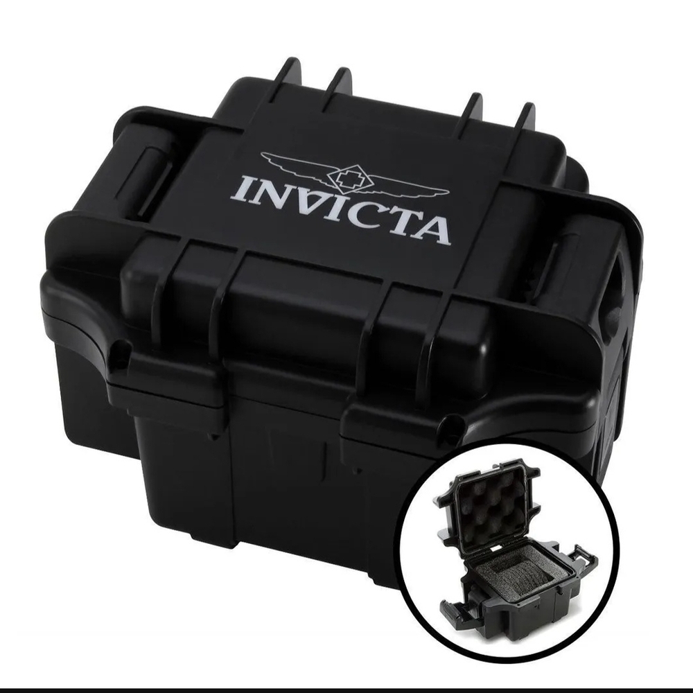 Invicta 1 Slot Black Dive Case